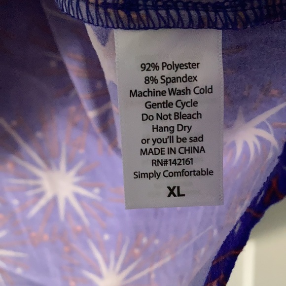 XL LuLaRoe Irma Tunic - Picture 5 of 5